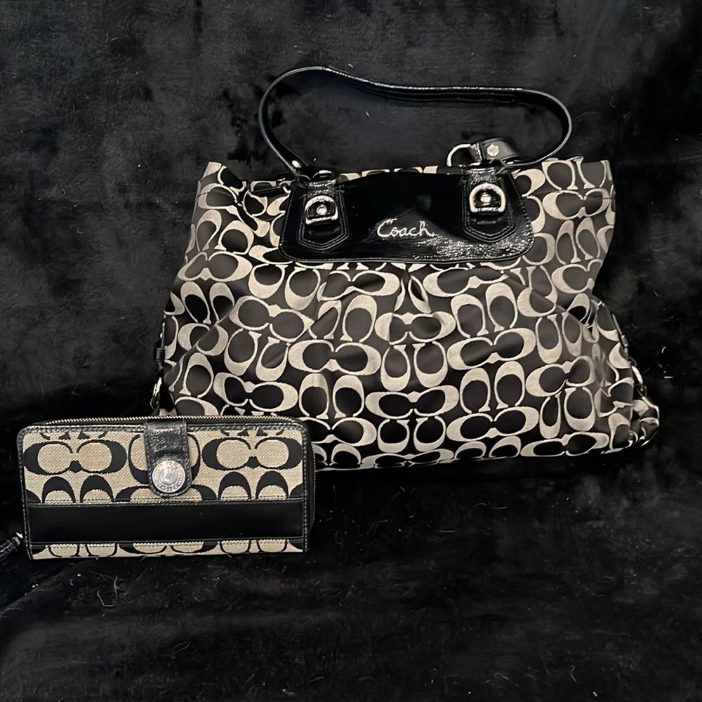 Coach Purse and Coach Wallet